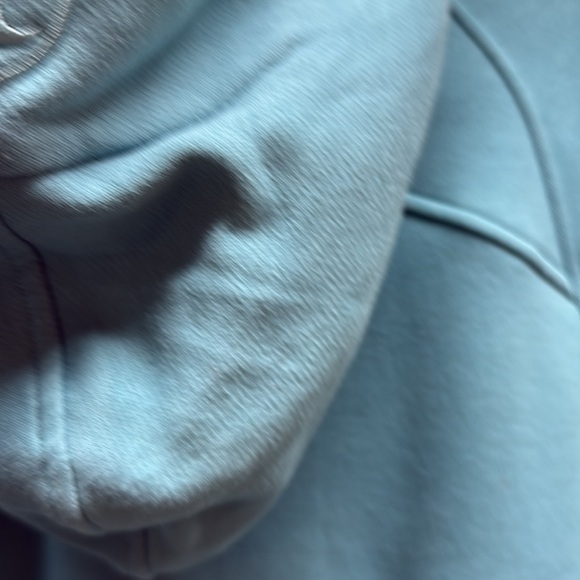 Lululemon Scuba Oversized Half Zip Hoodie Tidal Teal - Picture 6 of 6